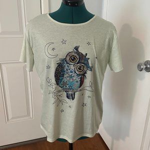 Women's Top, Round Neck Short Sleeve Top